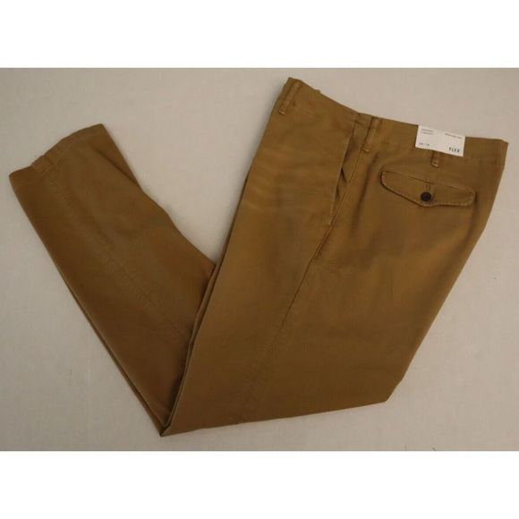 American Eagle Men's 34x32 Khaki Original Straight Ne(x)t Level Flex Pants - Picture 6 of 8